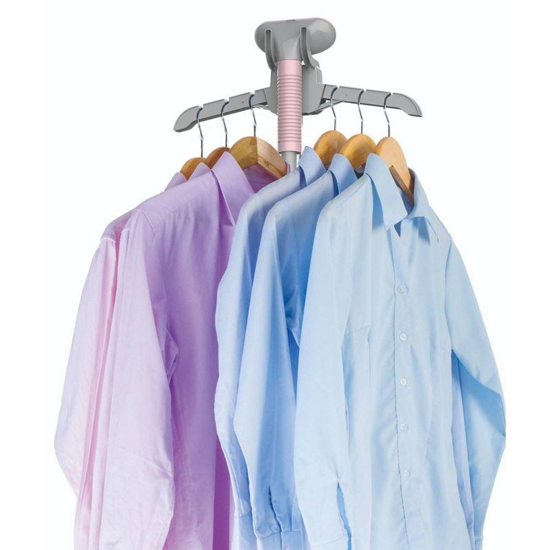 SALAV Salav Performance Series Single-Bar Garment Steamer with 360-Swivel Folding Adjustable Hanger