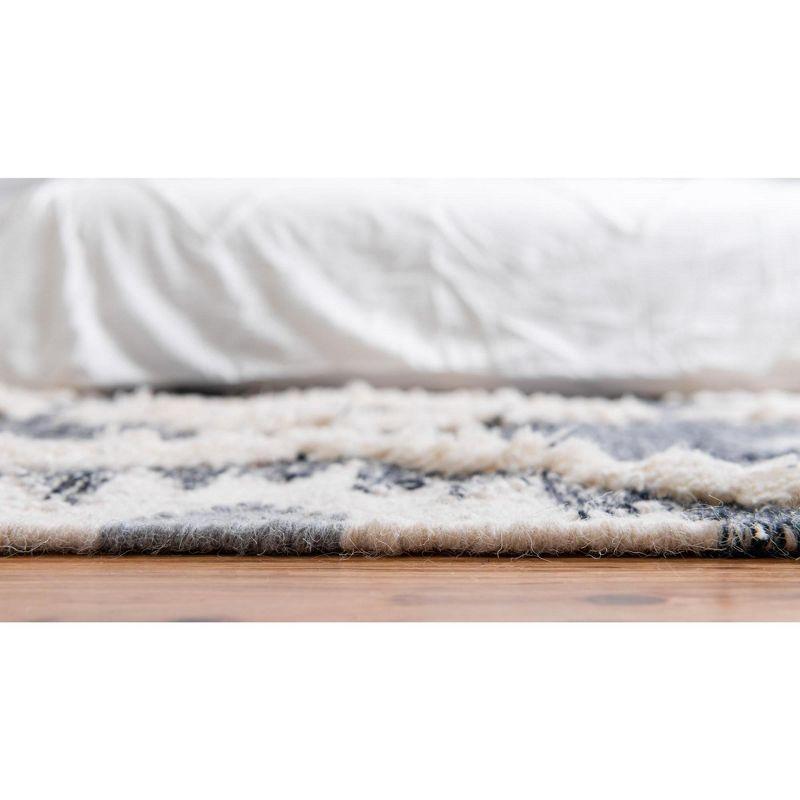 Unique Loom 5' 1 x 8' 0 Mesa Papago Dark Blue Area Rug