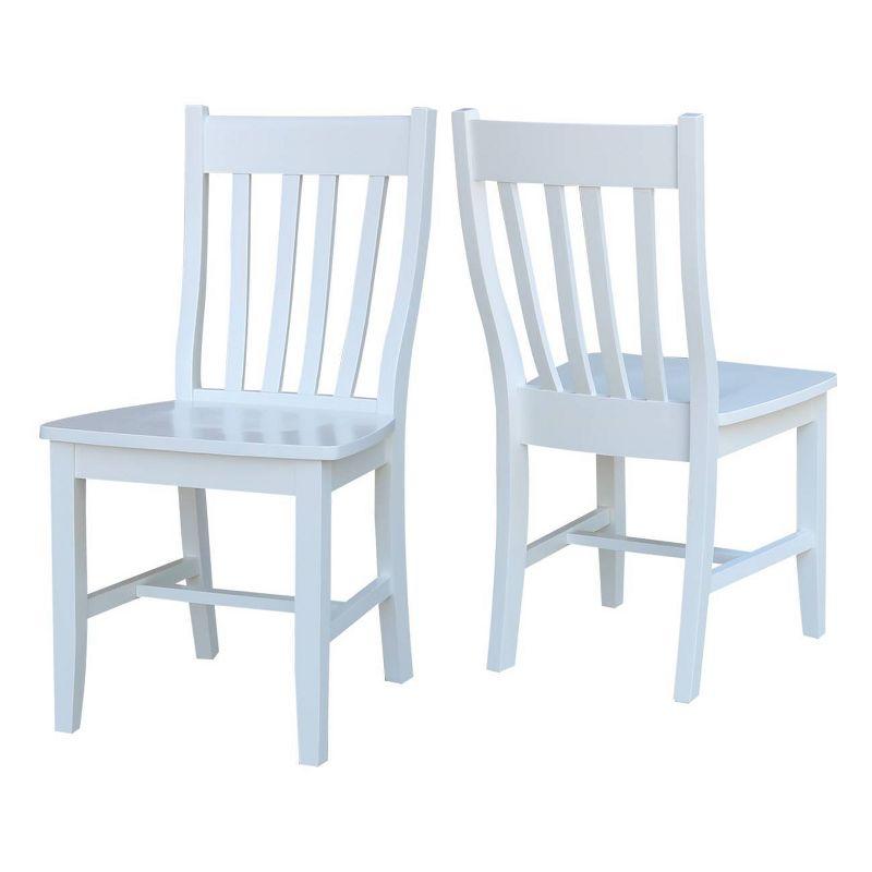 Set of 2 Cafe Chairs - International Concepts