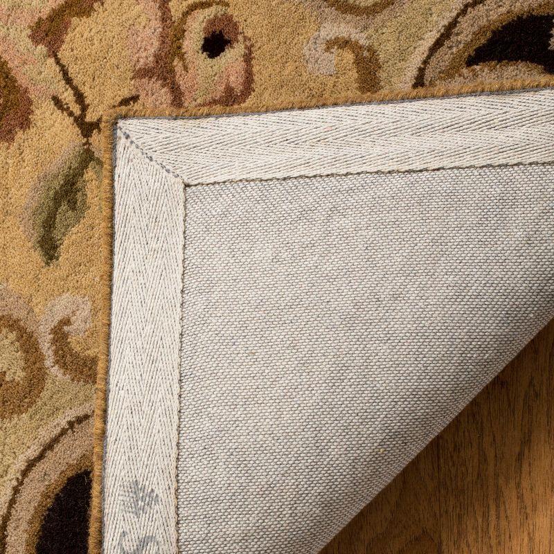 Classic CL234 Hand Tufted Runner Rug - Gold/Cola - 2'3"x12' - Safavieh.