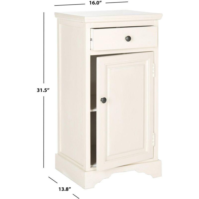 Jett Cabinet - AMH5722 - Vintage White - Safavieh Couture