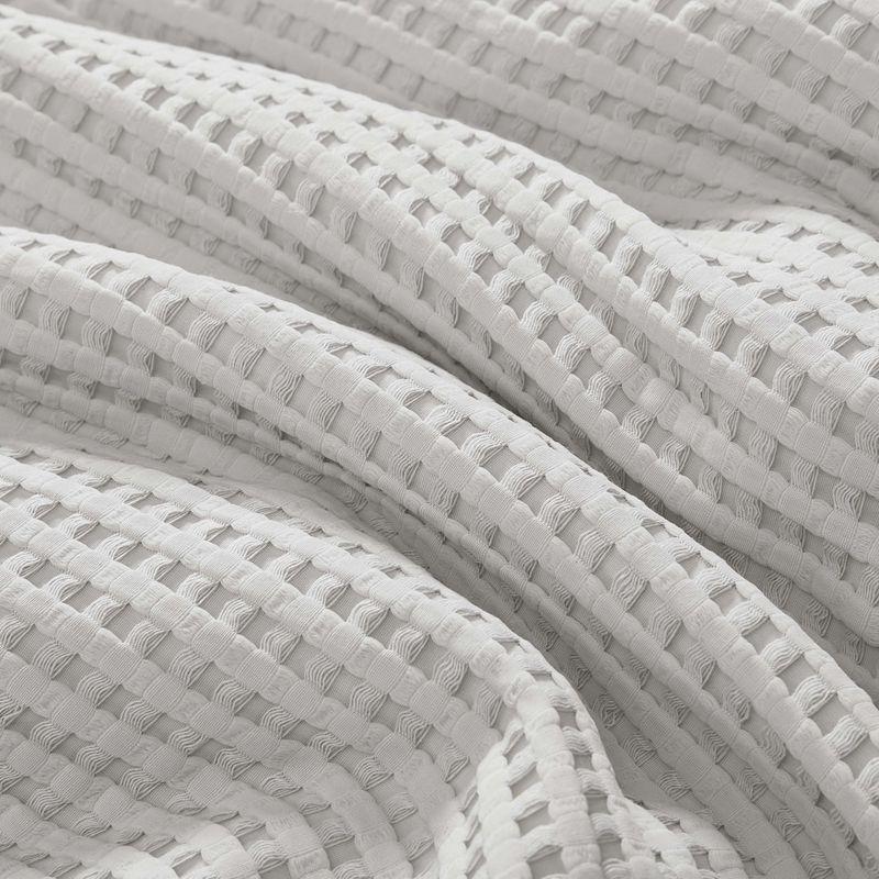 Kenneth Cole Kenneth Cole Solid Waffle Reversible Comforter Set