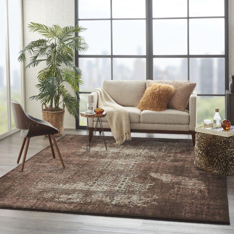 Nourison Karma KRM01 Latte Area Rug 5'3" x 7'4"