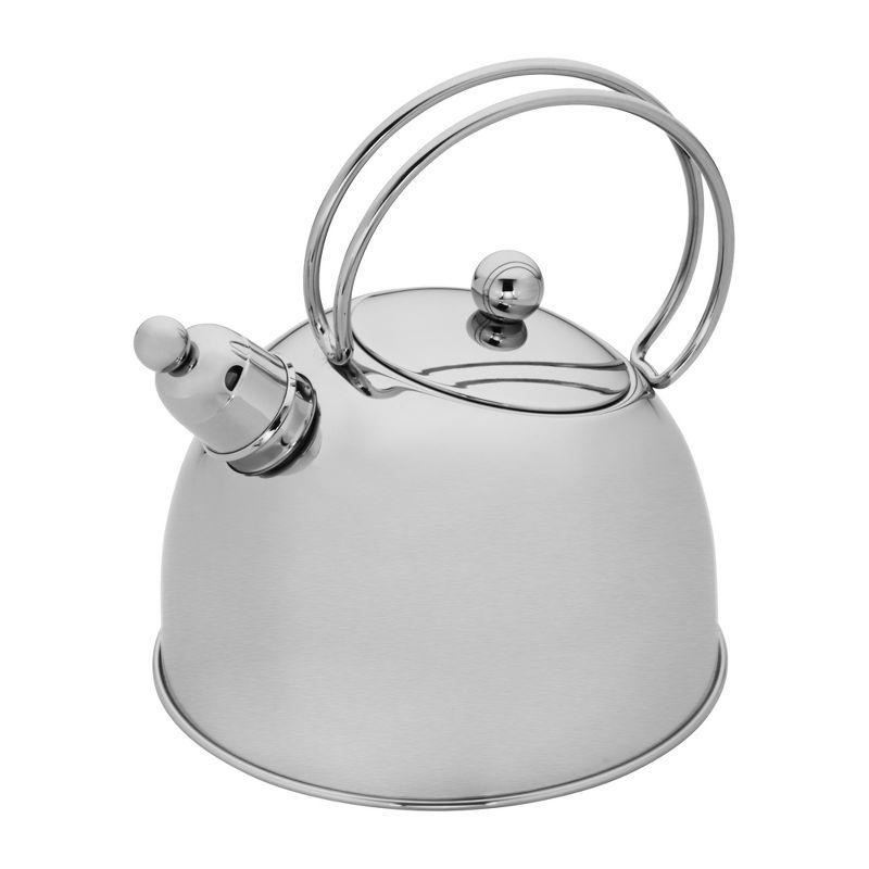 Demeyere Resto 2.5-qt Stainless Steel Whistling Tea Kettle