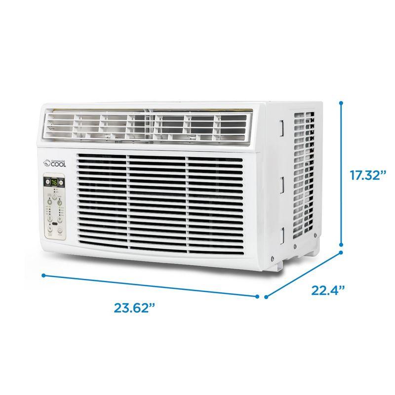 Commercial Cool 10000 BTU Window Air Conditioner with Remote Included
