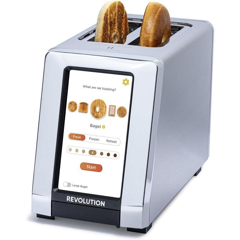 Revolution InstaGLO Stainless Steel 2-Slice Digital Toaster