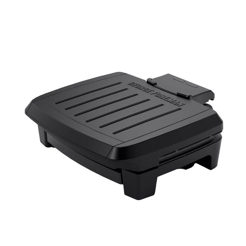 George Foreman George Foreman Contact Submersible Grill, Wash The Entire Grill, 4-serving, Black