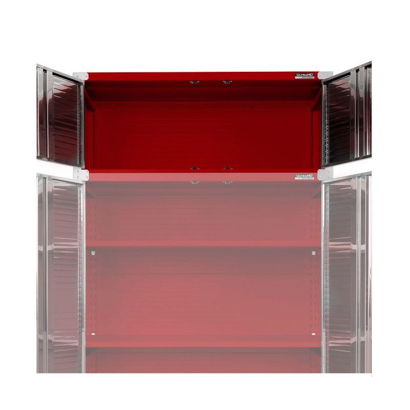 UltraHD® Seville Classics UltraHD Double Door Stacking Top Cabinet, 48" W x 24" D x 18.5" H