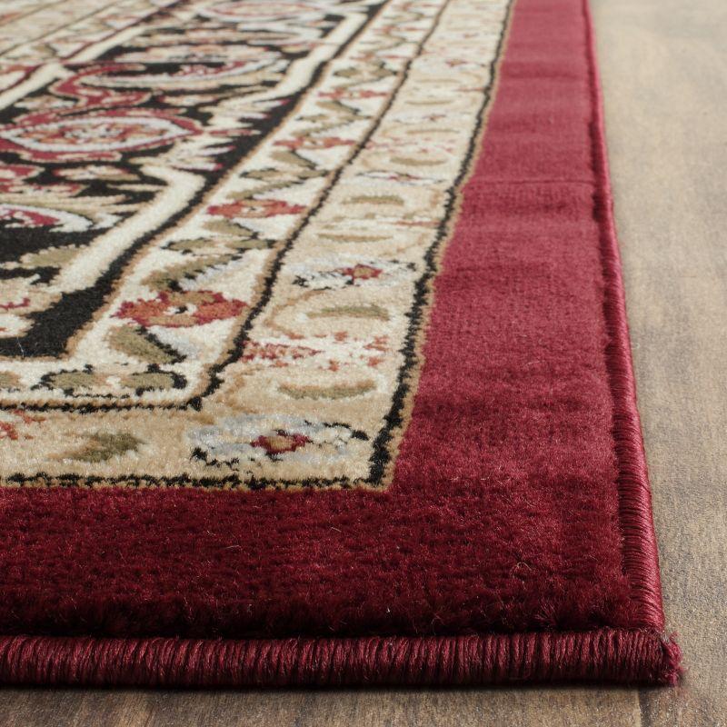 Lyndhurst Heriz LNH330 Power Loomed Area Rug - Red/Black - 9'x12' - Safavieh