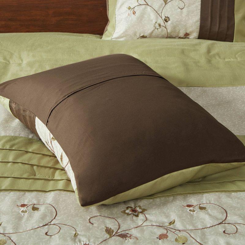 Serene Embroidered 7 Piece Comforter Set