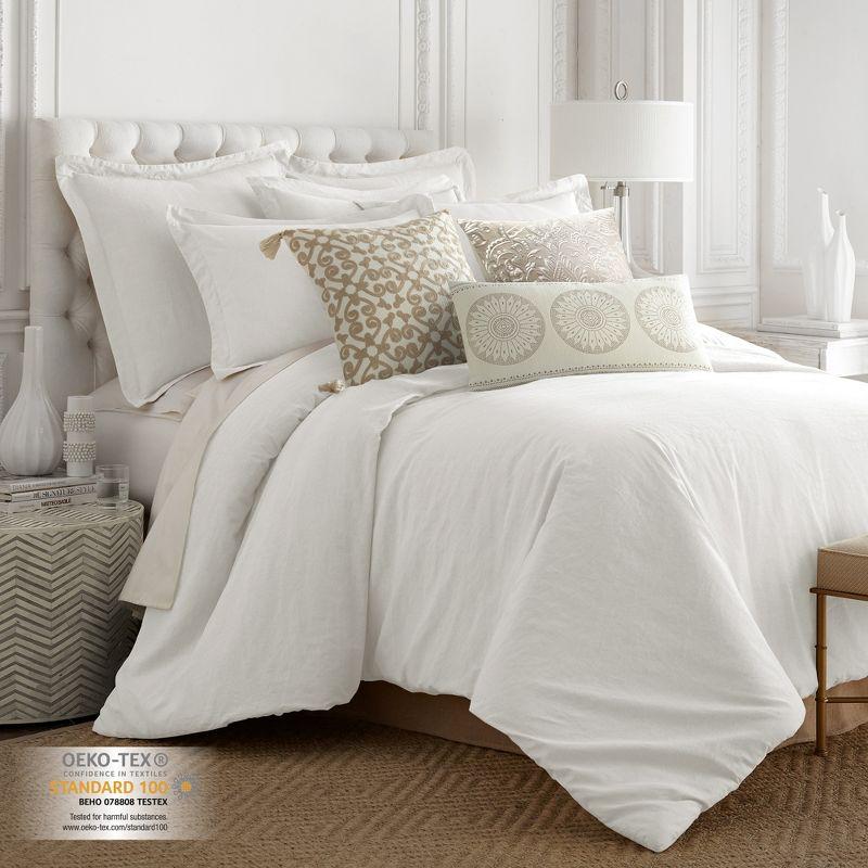 Washed Linen Duvet Cover - Levtex Home