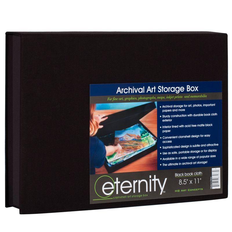 HG Concepts HG Art Concepts Eternity Archival Clamshell Art Portfolio Storage Box 8.5x11"