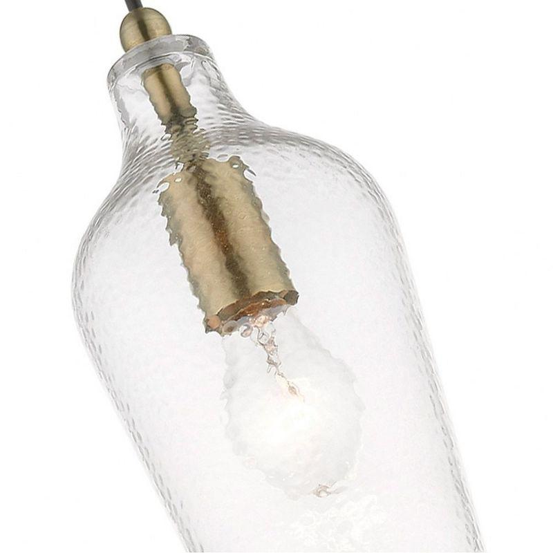 Livex Lighting Avery 1 - Light Pendant in  Antique Brass