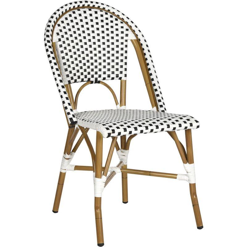 Casidy Polyethylene (PE) Wicker Wicker Outdoor Dining Side Chair