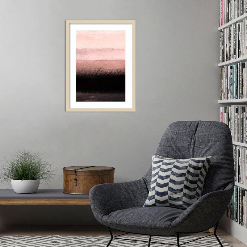 Amanti Art Shades of Pink by Iris Lehnhardt Wood Framed Wall Art Print