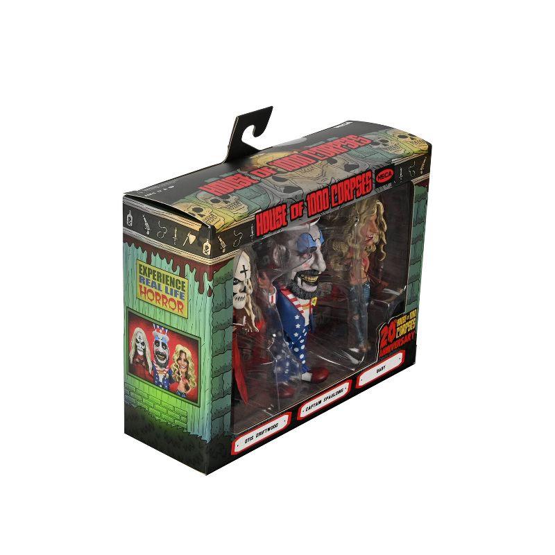 NECA House of 1000 Corpses Stylized Figure Little Big Head Action Figure Set - 3pk