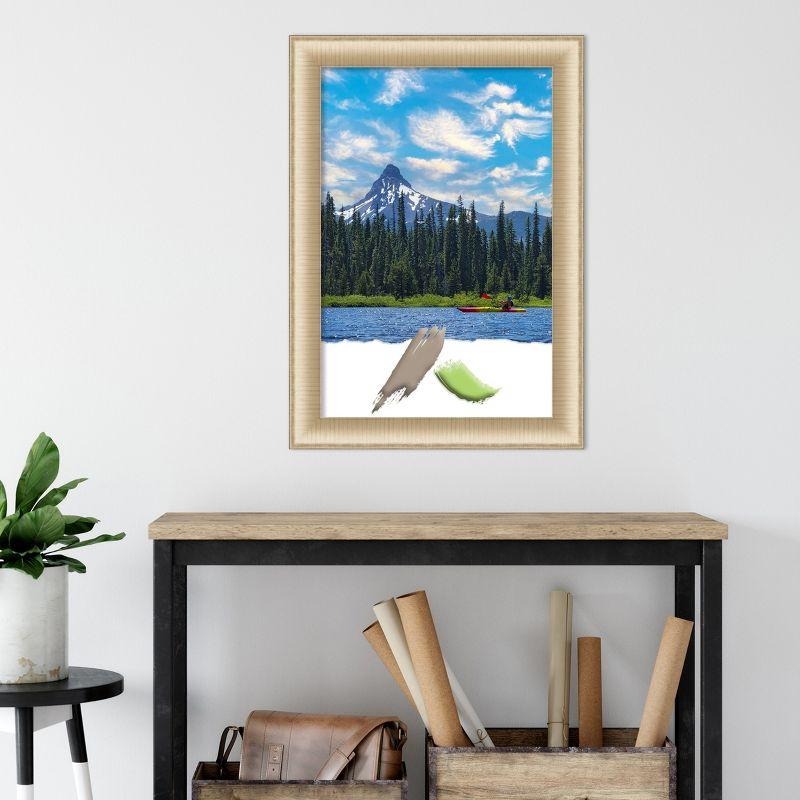 Amanti Art Elegant Brushed Honey Picture Frame Opening Size 20x30 in.