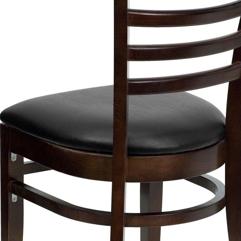 Red Barrel Studio® Ladder Back Wooden Restaurant Chair