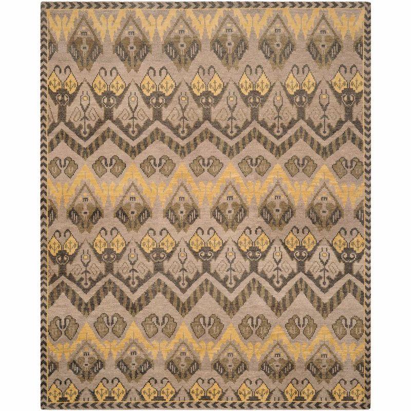 Kenya KNY656 Hand Knotted Area Rug - Gold/Beige - 8'9"x11'9" - Safavieh.