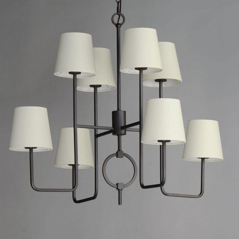 Maxim Lighting Paoli 8 - Light Chandelier in  Charcoal Bronze