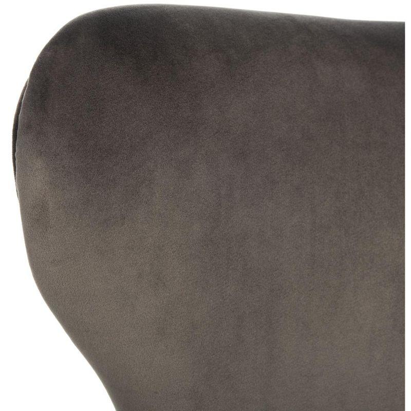 Blair Wingback Accent Chair - ACH4504 - Shale/Gold - Safavieh