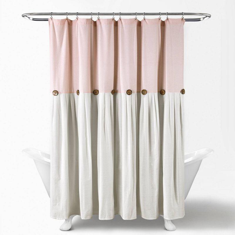 Lush Decor Beckham Shower Curtain