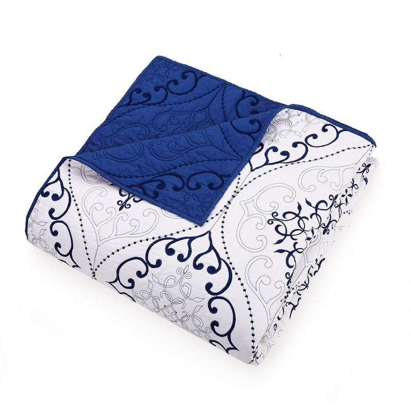 Modern Heirloom Chambers 3-Piece Embroidered Quilt Set