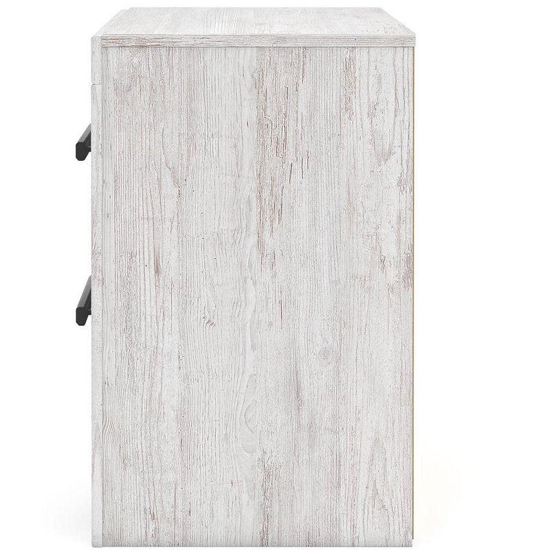 Signature Design by Ashley Cayboni 2 Drawer Nightstand, Whitewash