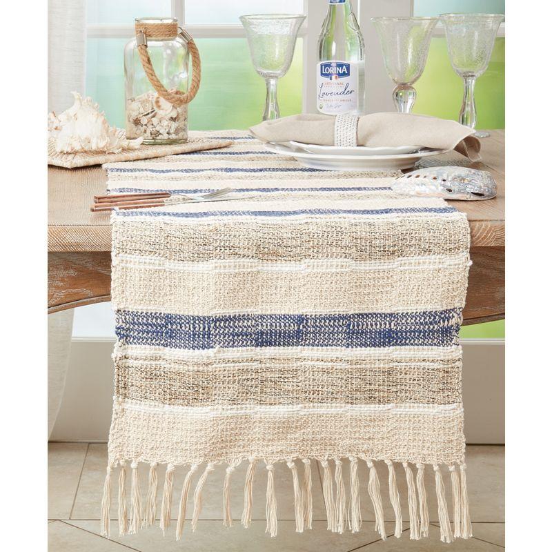 Rectangular Striped Table Runner