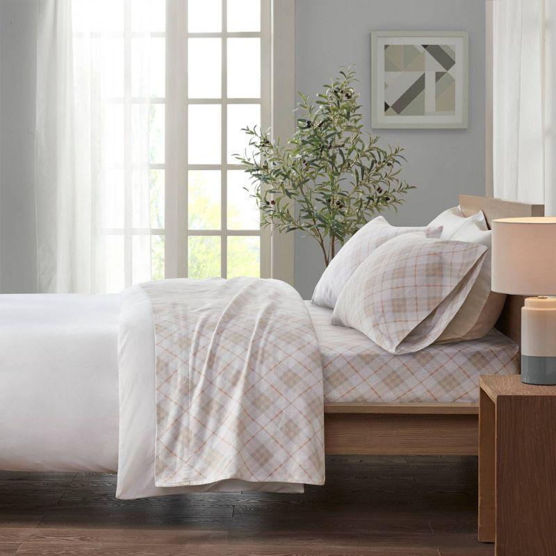 True North by Sleep Philosophy Cozy Cotton Flannel Printed Sheet Set