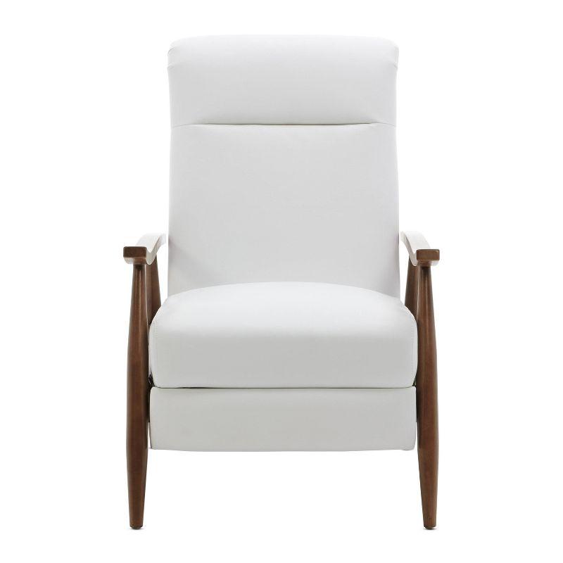 Comfort Pointe Solaris Press-Back Recliner Milky White