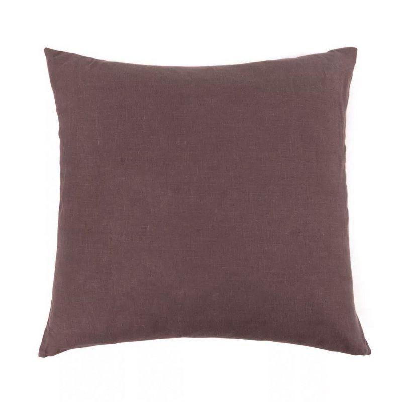 100% French Linen 20" X 20" Throw Pillow Sham