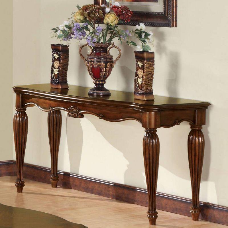 Acme Furniture Dreena Console Table Cherry Finish