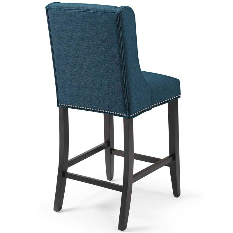 Modway Baron Upholstered Fabric Bar Stool