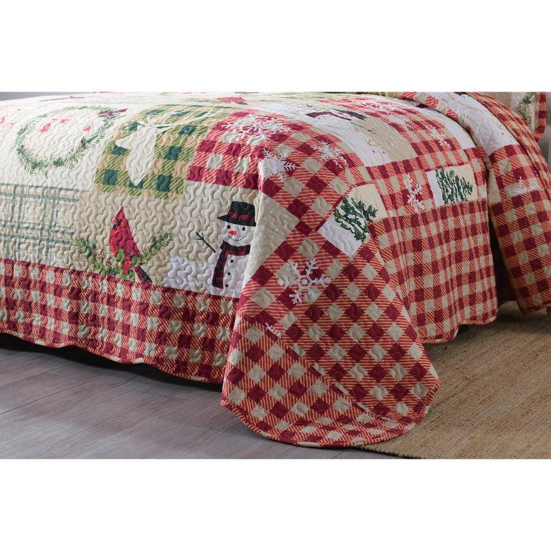 MarCielo Marcielo Lightweight All Season Reversible Comforter Quilt Set with Shams