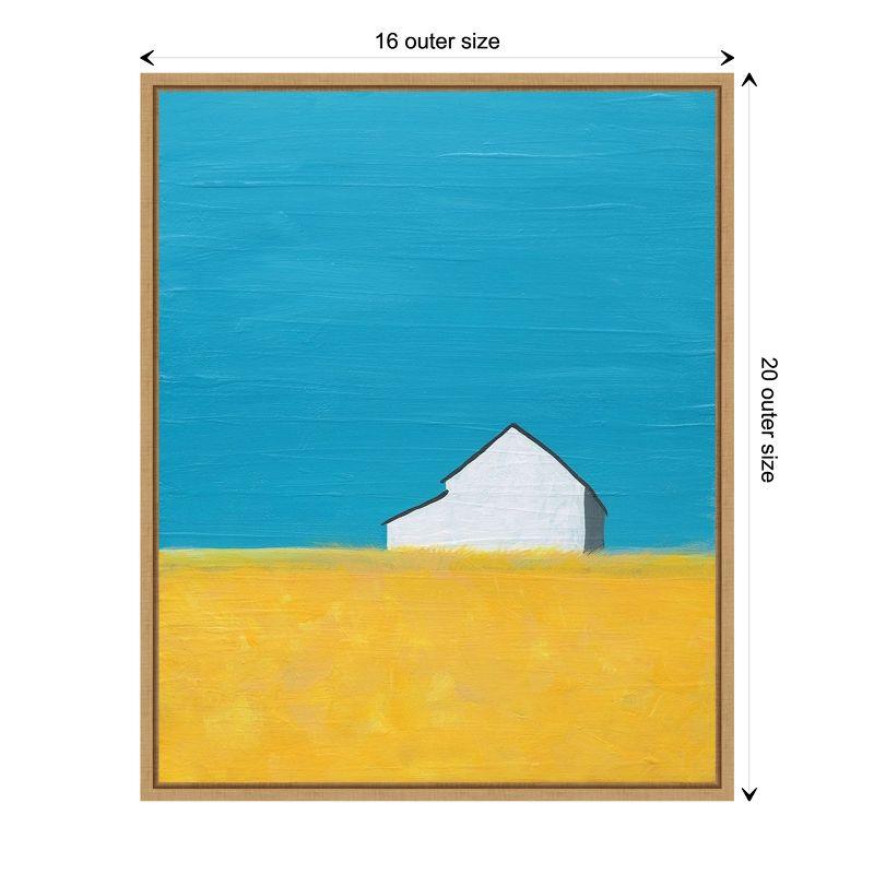 Amanti Art Its a Barn by Jan Weiss Canvas Wall Art Print Framed 16 x 20-in.