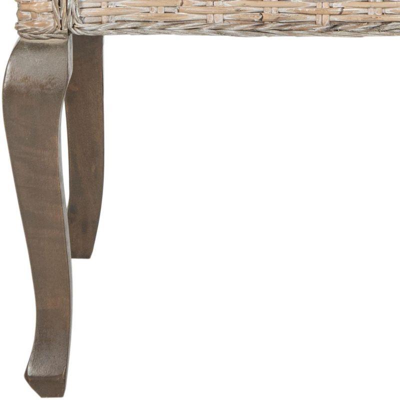 Armando 18" H Dining Chair (Set of 2) - SEA8019 - White Washed - Safavieh