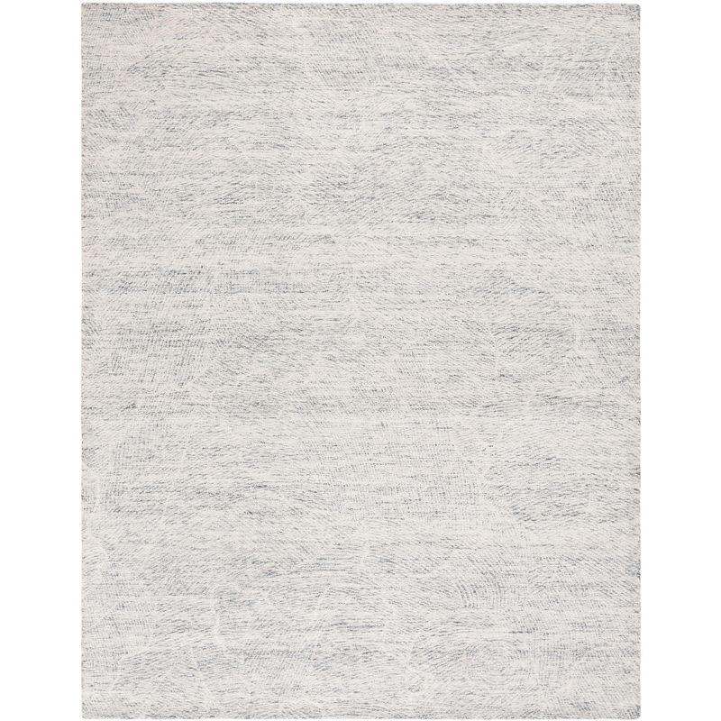 Metro MET999 Hand Tufted Indoor Area Rug - Dark Grey/Ivory - 8'x10' - Safavieh