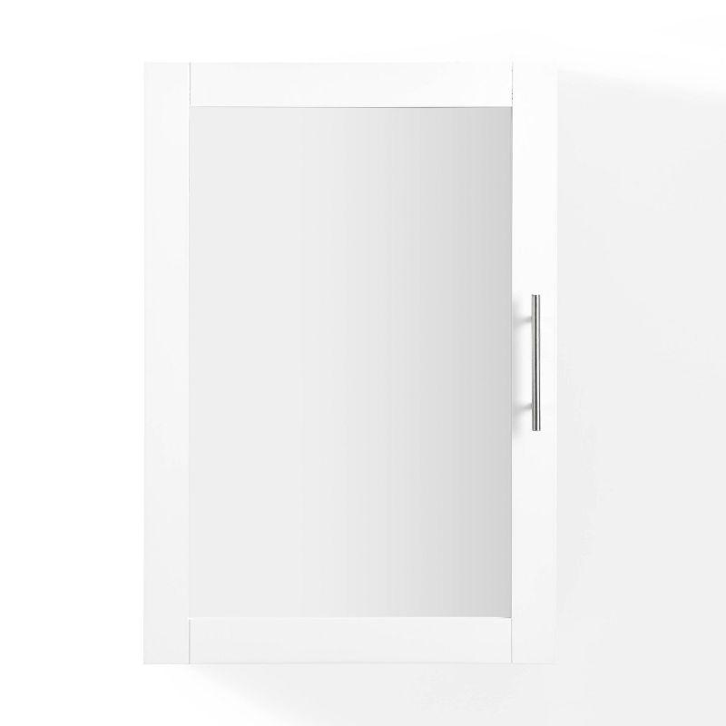 Crosley Savannah Medicine Cabinet White : Microfiber, Machine Washable, Non-Slip Backing