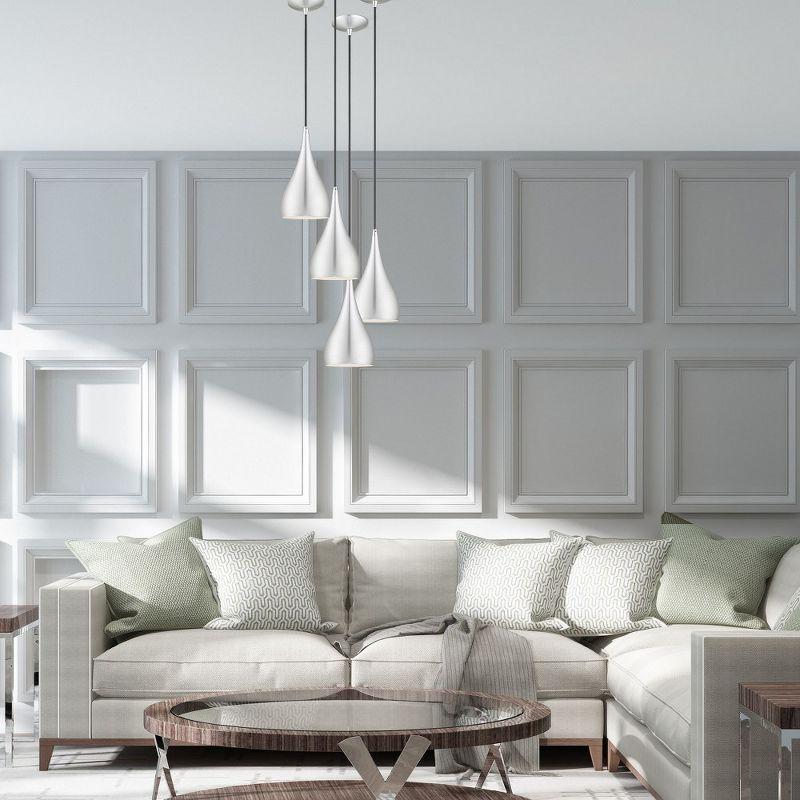 Schultz Single Light Metal Dimmable Pendant