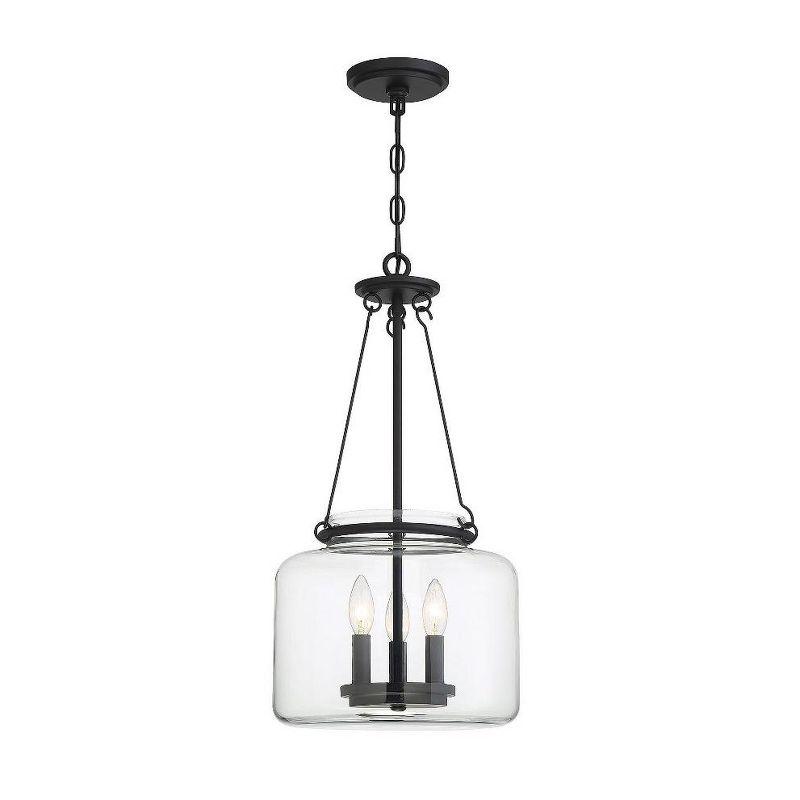 Savoy House Akron 3 - Light Pendant in  Matte Black