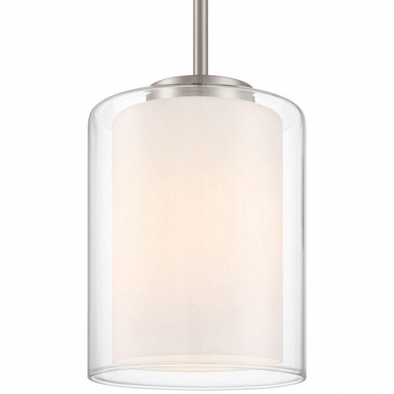 Access Lighting Seville 1 - Light Pendant in  Brushed Steel