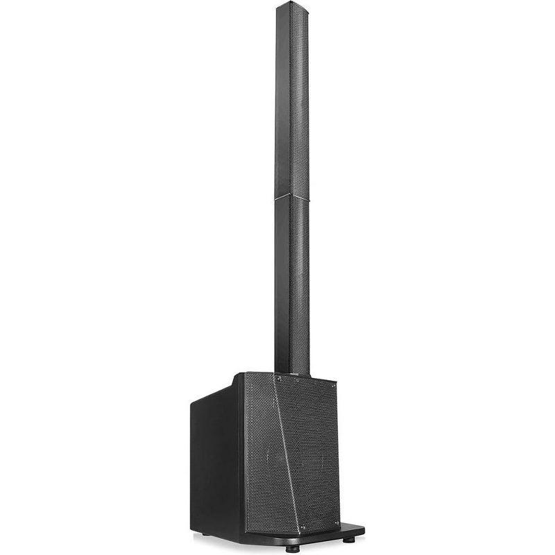 Black 1600W Wireless Column Speaker with 10" Subwoofer