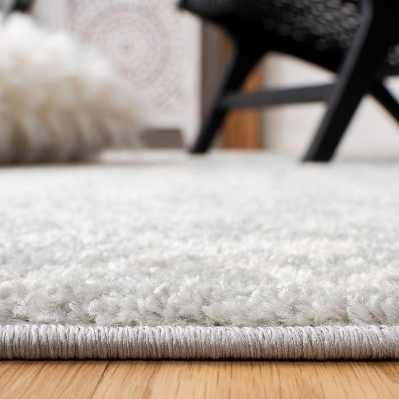Tulum TUL262 Power Loomed Area Rug - Light Grey/Ivory - 6'x9' - Safavieh.