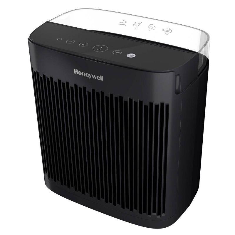 Black HEPA Filter Energy Star Console Air Purifier