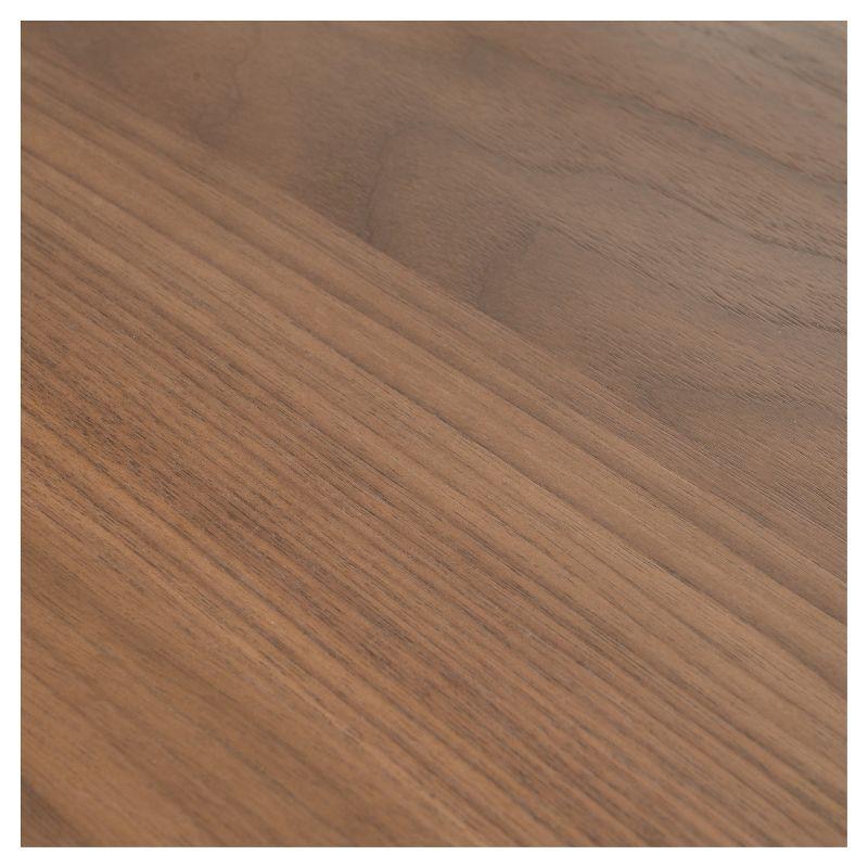 Gideon Dining Table - Natural Walnut - Christopher Knight Home: Scandinavian Style, Seats 4, Rubberwood Frame