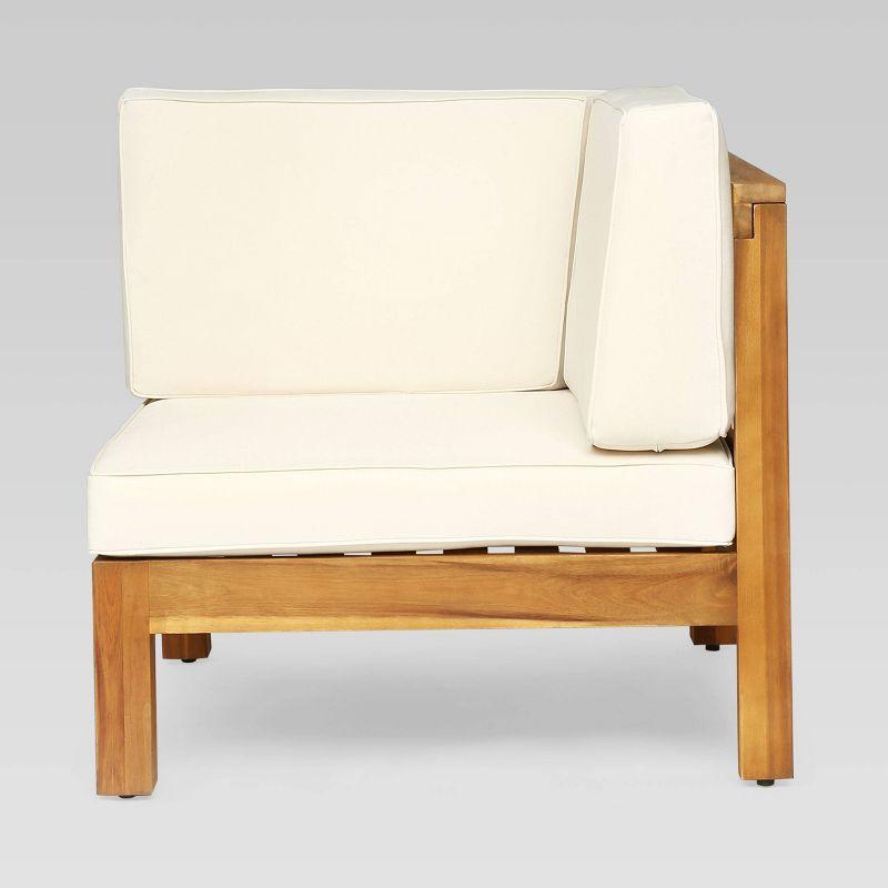 Highland Dunes 30.3'' Acacia Outdoor Patio Sofa