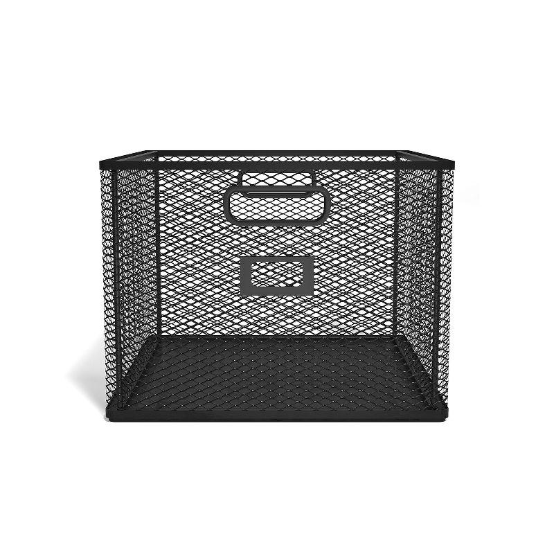 TRU RED Wire Mesh File Organizer Matte Black (TR57549) TR57549-CC