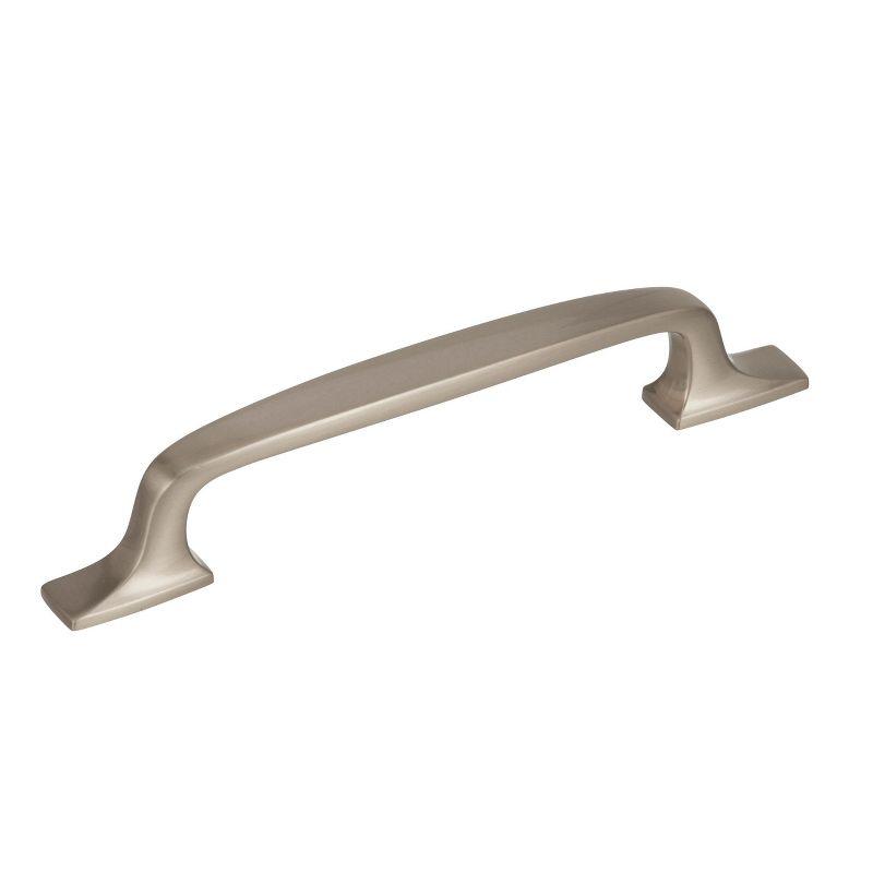 Satin Nickel Brushed Cabinet Drawer Pull with Mounting Hardware