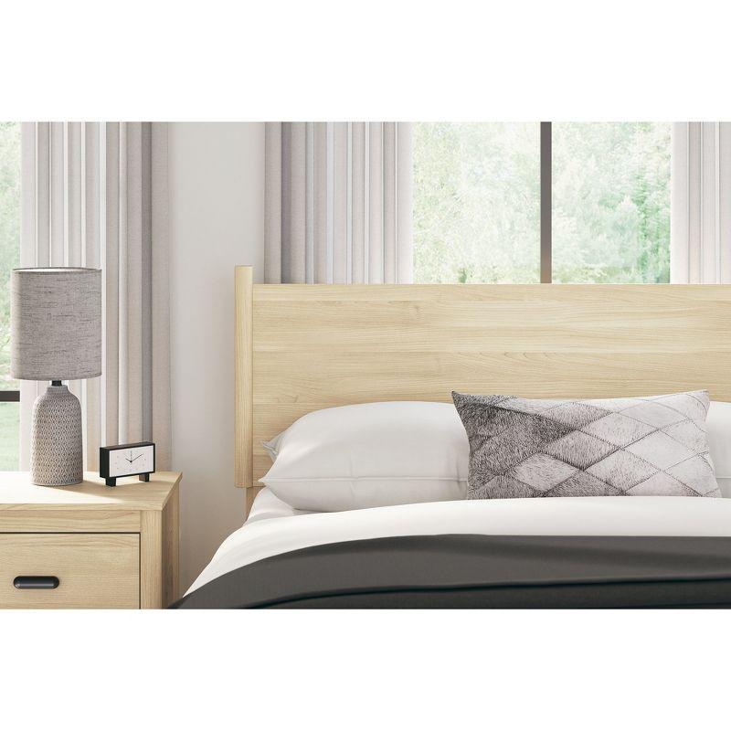 Signature Design by Ashley Cabinella Full Panel Headboard, Tan